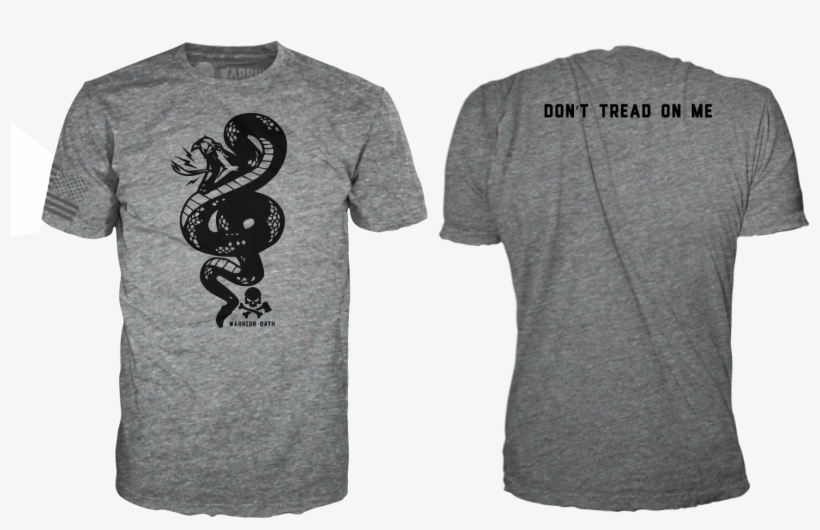 Don't Tread On Me - T-shirt, transparent png download