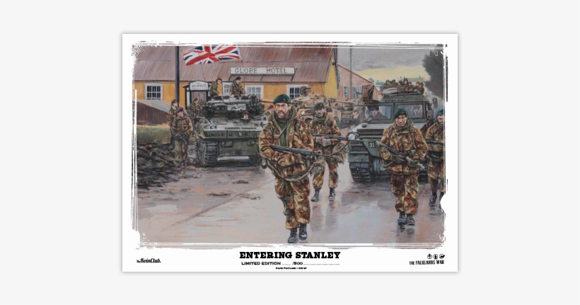 Entering Stanley - Falklands War, transparent png download