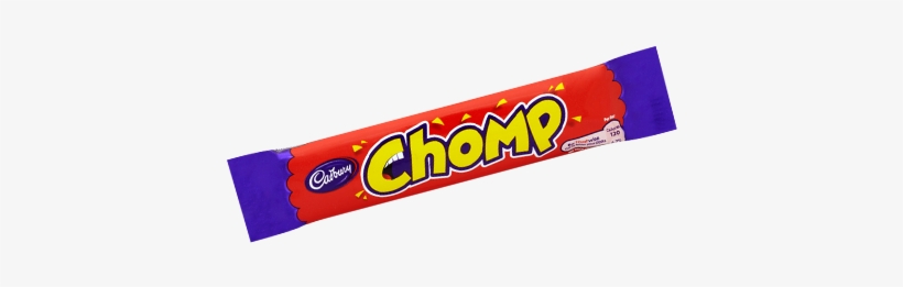 A Cheeky Chomp Of Chewy Caramel, Covered In Delicious - Cadbury Cadburys Chomp Chocolate Bar 23.5g (case Of, transparent png download