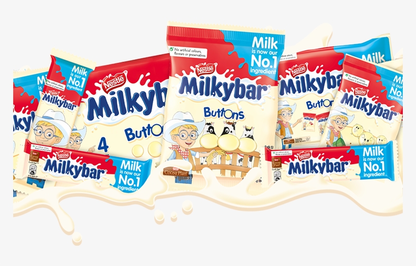 6 - Nestle Milky Bar Buttons Delivered To Ireland, transparent png download