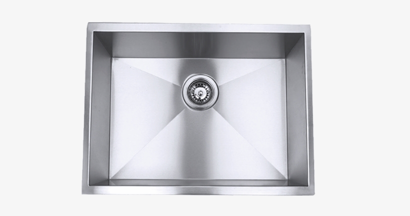 Professional Kitchen Line - Stainless Steel Undermount Single Square Bowl Kitchen, transparent png download