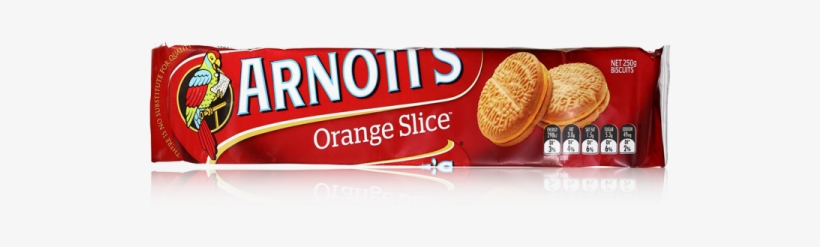 Arnott's Orange Slice Biscuits - Arnott's Assorted Cream Biscuits 500g, transparent png download