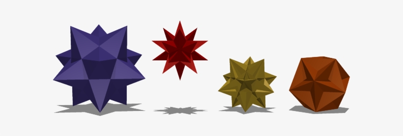 Kepler Poinsot Solids Science And Nature - Classic Polyhedra, transparent png download