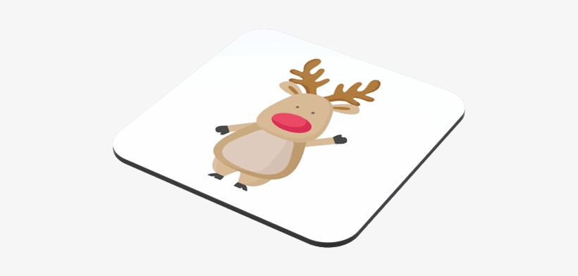Rudolph The Red Nose Reindeer Coaster - Rudolph, transparent png download