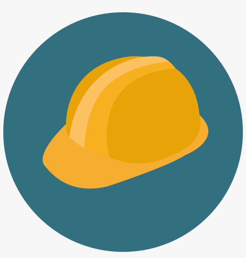 Construction Helmet Icon - Gloucester Road Tube Station, transparent png download