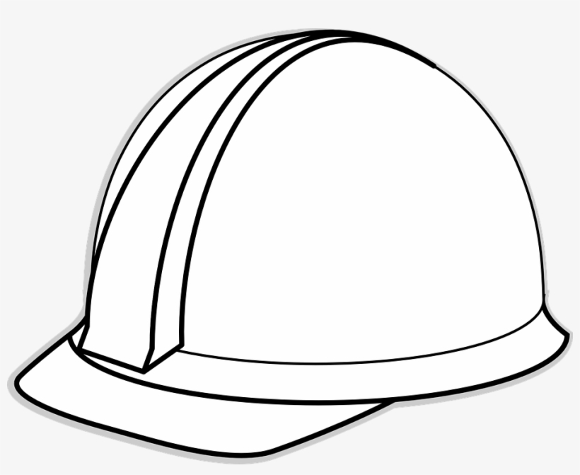 Hat Helmet Construction Hard Industry Hat - Hard Hat Clip Art, transparent png download