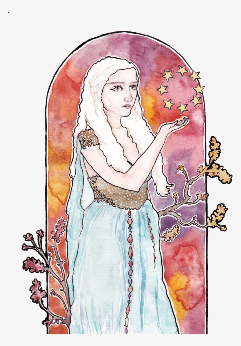 Nouveau Daenerys - Daenerys Targaryen, transparent png download