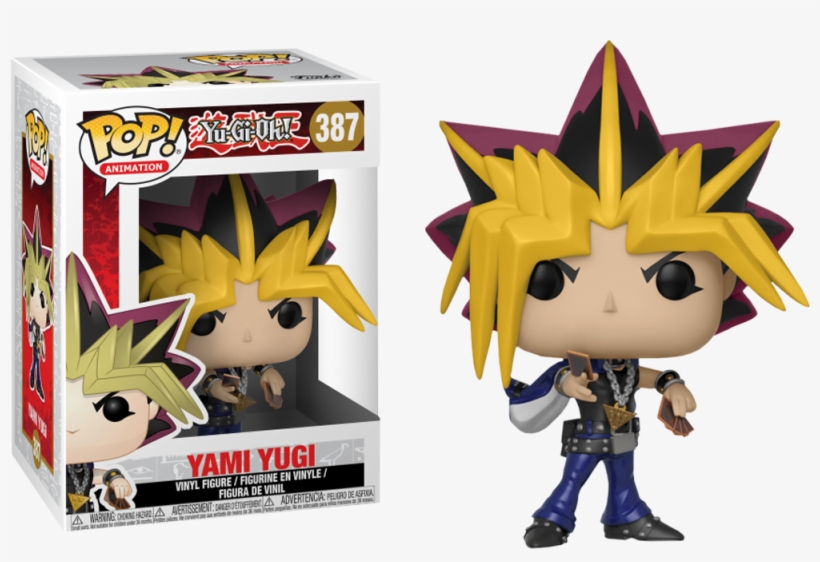 Yu Gi Oh Yami Yugi Funko Pop Vinyl Figure - Blue Eyes White Dragon Funko Pop, transparent png download