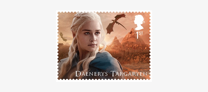 Daenerys Targaryen Stamp - Game Of Thrones Mailing Stamp, transparent png download