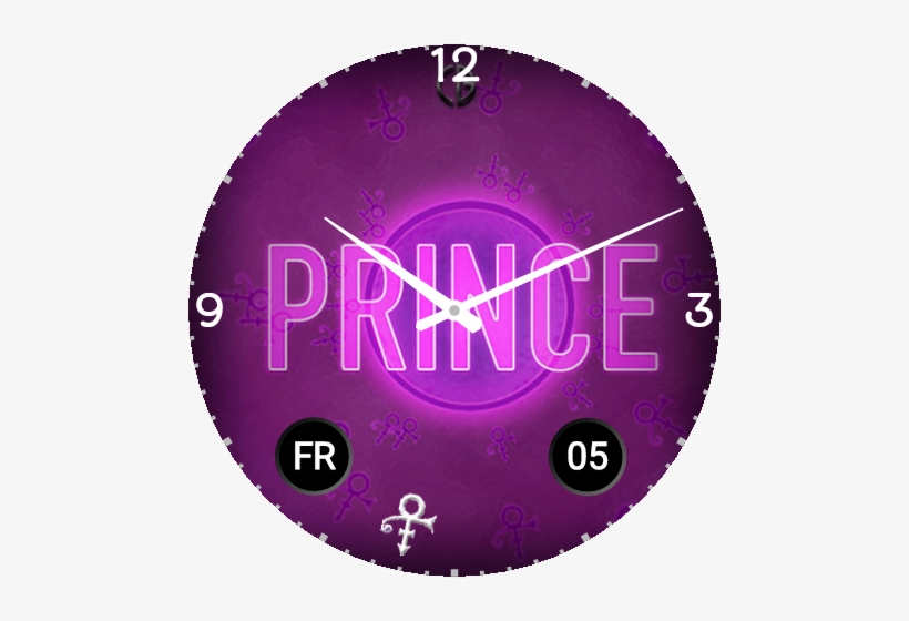 Prince Symbol Background With Symbol Second Hand - Prince, transparent png download
