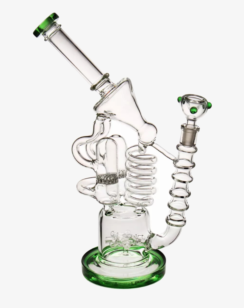 Smoke Multiple Loop Filtration Water Pipe - Bong, transparent png download