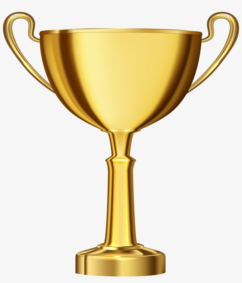 Golden Cup Award Transparent Png Clip Artu200b Gallery - Transparent Trophy Png, transparent png download