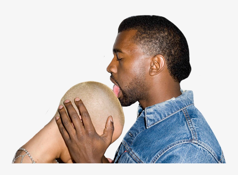 Share This Image - Kanye West And Amber Rose, transparent png download