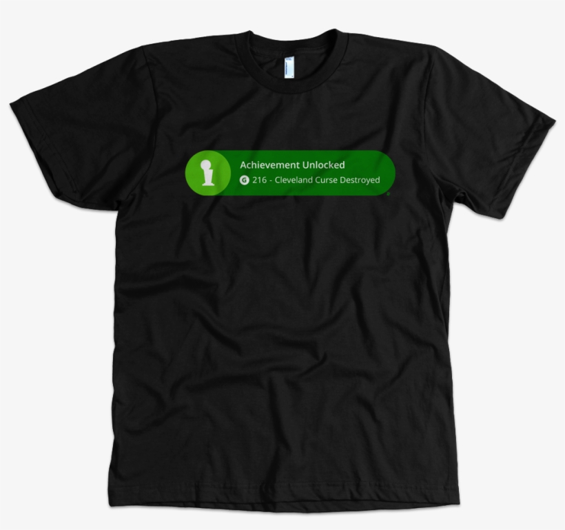 Achievement Unlocked Xbox Black - Vinwiki Shirt, transparent png download