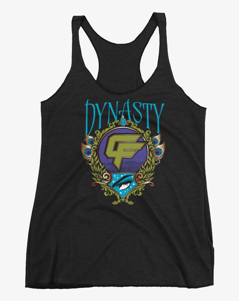 Charlotte Flair "dynasty" Women's Racerback Tank - Clark And Addison - Wrigley Field - Chicago Cubs -, transparent png download