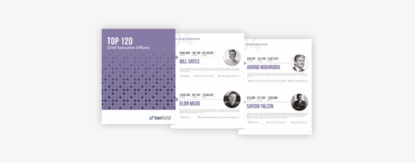 Top 120 Chief Executive Officers - Influencer Marketing, transparent png download