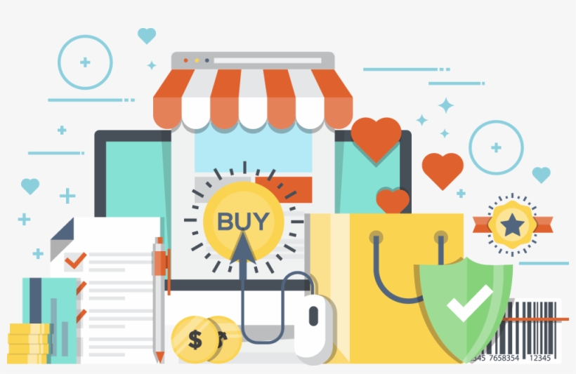 100% Digital Payment Solutions - 購物 背景, transparent png download