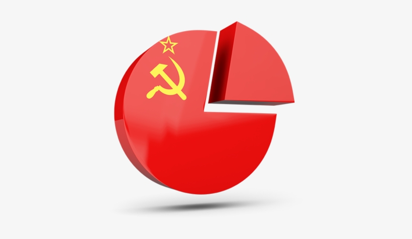 Illustration Of Flag Of Soviet Union - Soviet Union Flag, transparent png download