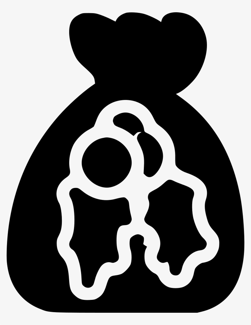 Santa Bag Comments - Gift, transparent png download