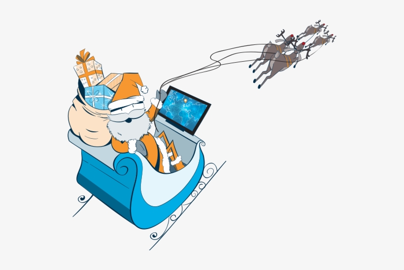 Santa Claus Selects Aerodocs Efb By Arconics - Electronic Flight Bag, transparent png download