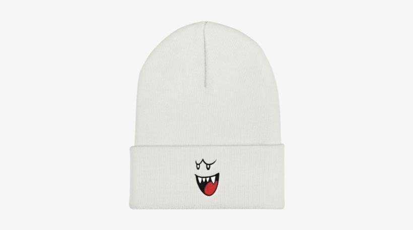 Boo Cuffed Beanie - Cryptocurrency, transparent png download