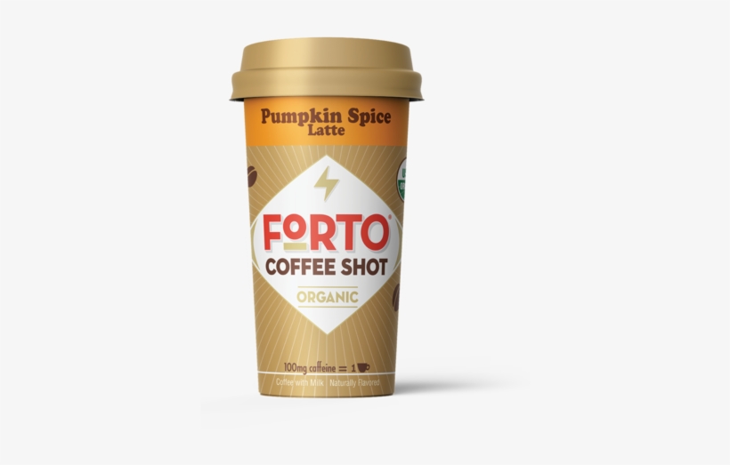 Pumpkin Spice Latte & Peppermint Mocha Holiday Flavors - Forto Coffee Shot, transparent png download