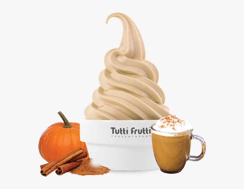 Pumpkin Spice Latte - Tutti Frutti Frozen Yogurt, transparent png download