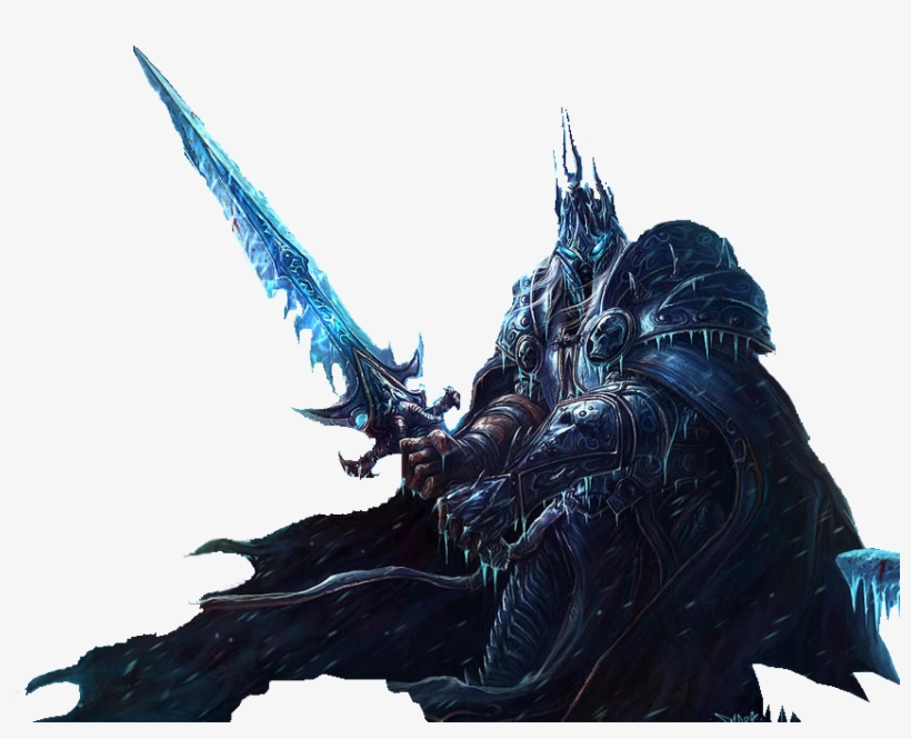 Wow Png Arthas Banner Royalty Free Library - Heroes Of The Storm Arthas Png, transparent png download