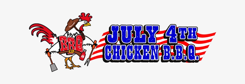 July 4th Chicken Bbq - Cartoon 4th Of July Bbq Transparent, transparent png download