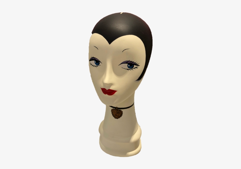 Mannequin Head Woman Retro Vintage Face 1930s 1920s - Mannequin Head Woman, transparent png download