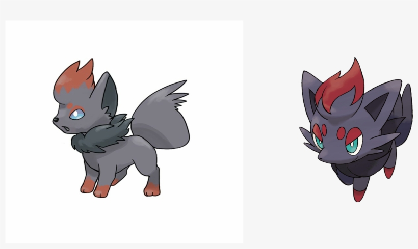 I Saw /u/cuxrie's Post "if Pokémon From Different Generations - Pokemon Zorua, transparent png download