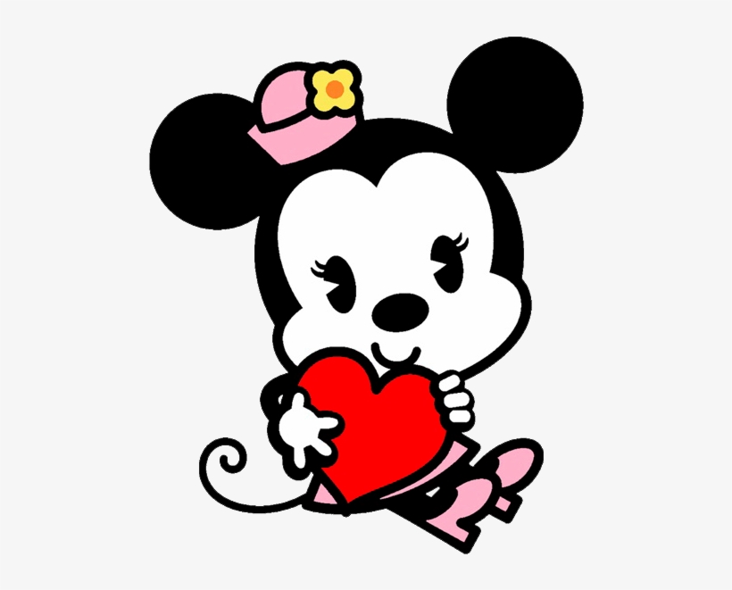Minnie Mouse Png Deviantart - Minnie E Mickey Kawaii, transparent png download