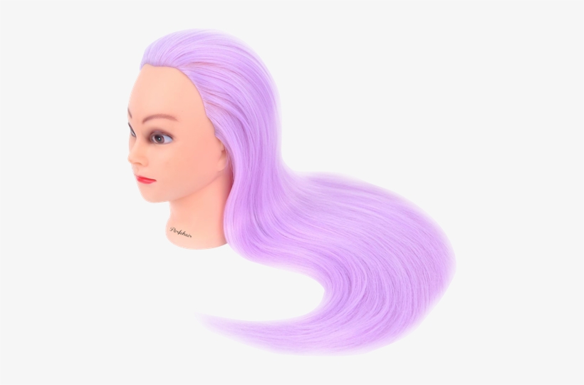 Perfehair 24" Cosmetology Mannequin Head -purple - Instance Dungeon, transparent png download