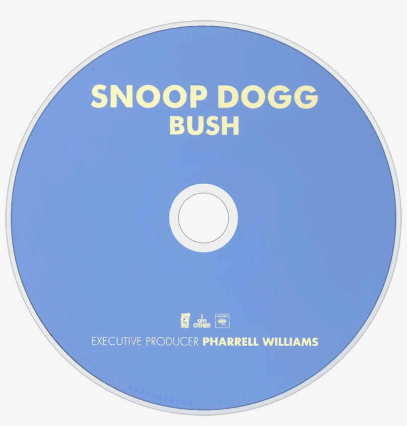 Snoop Dogg Bush Cd Disc Image - Smi Col 0507006 Snoop Dogg: Bush Cd, transparent png download