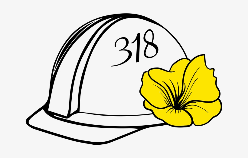 The Hard Hat - Hard Hat Coloring Sheet, transparent png download