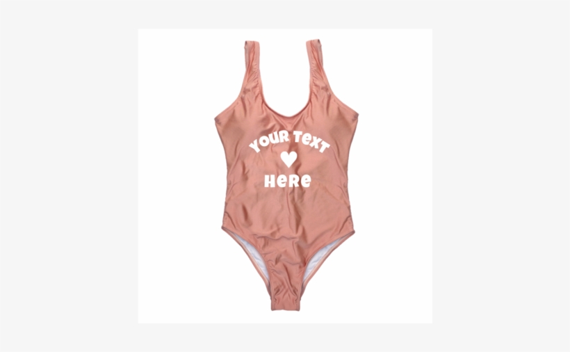 Custom Non-highcut Front - Swimsuit, transparent png download