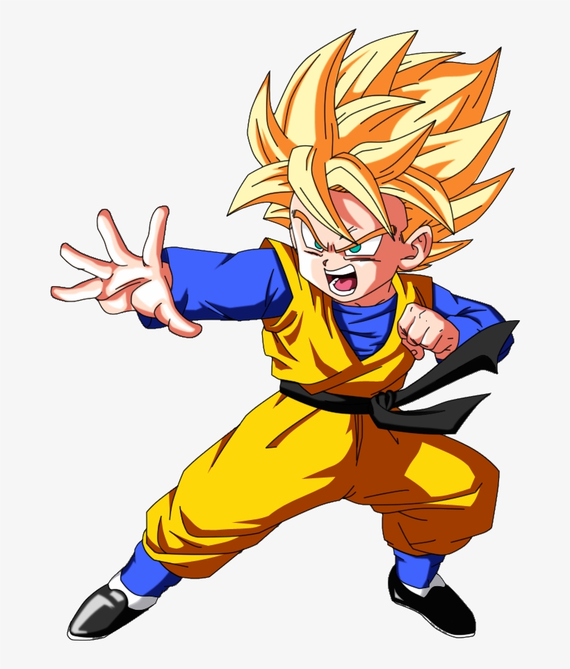 285kib, 748x977, Goten - Son Goten Ssj1, transparent png download