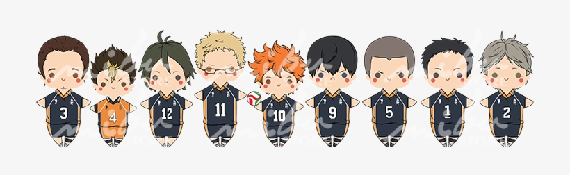 Haikyuu - T-shirt, transparent png download