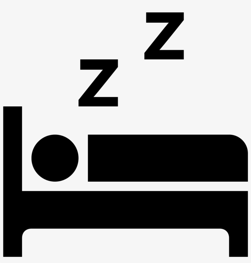 Sleeping In Bed Icon, transparent png download