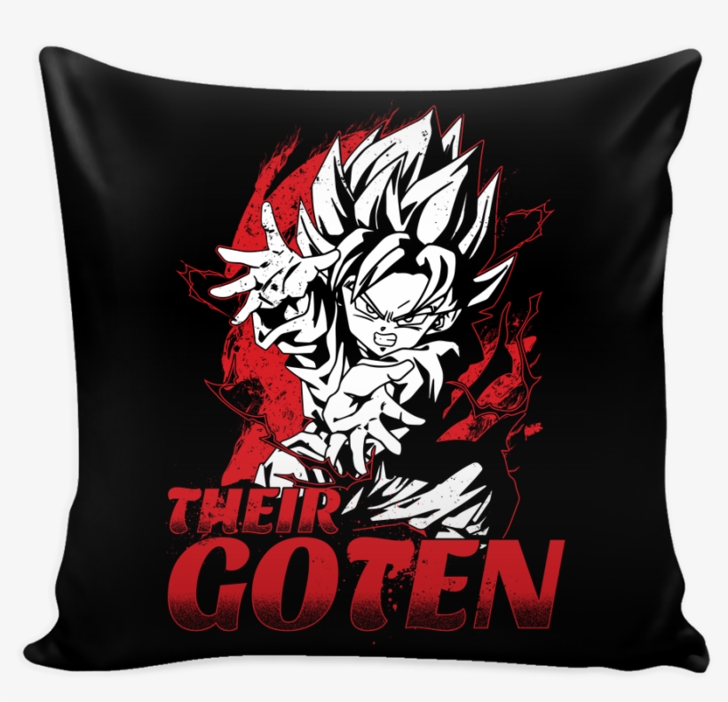 Super Saiyan Goten Son Pillow Cover 16"-tl00512pl - Badass Quotes By Pink, transparent png download