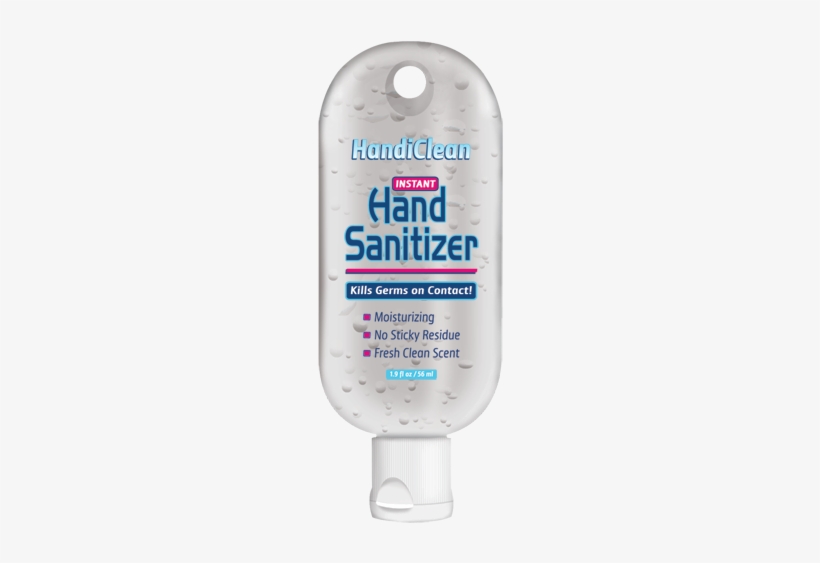 Hand Sanitizer With Carabiner - Keychain Hand Sanitizer, transparent png download