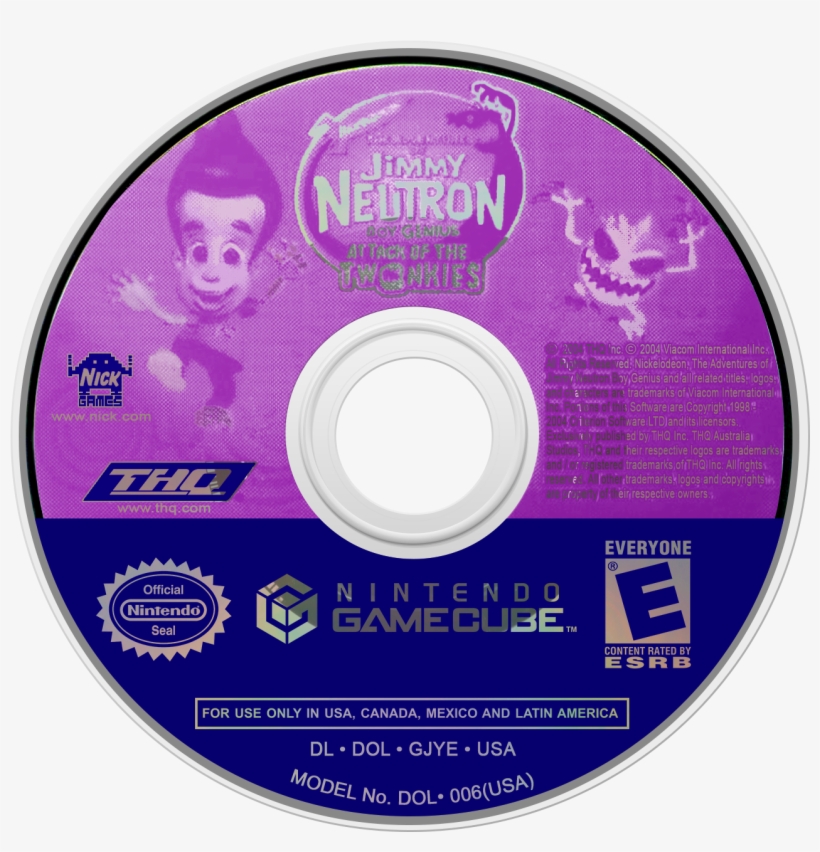 The Adventures Of Jimmy Neutron - Paper Mario The Thousand Year Door Disc, transparent png download