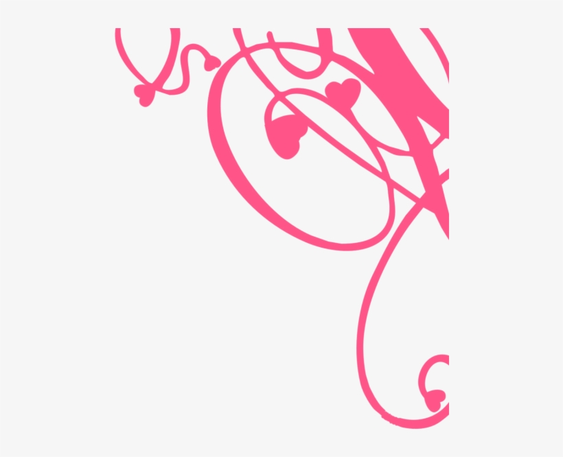 Abstract Love Card Background Frame Heart Shape Pink, - Alice Cullen Anime, transparent png download