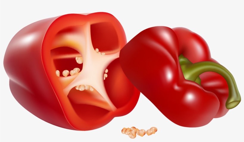 Red Pepper Clipart, transparent png download