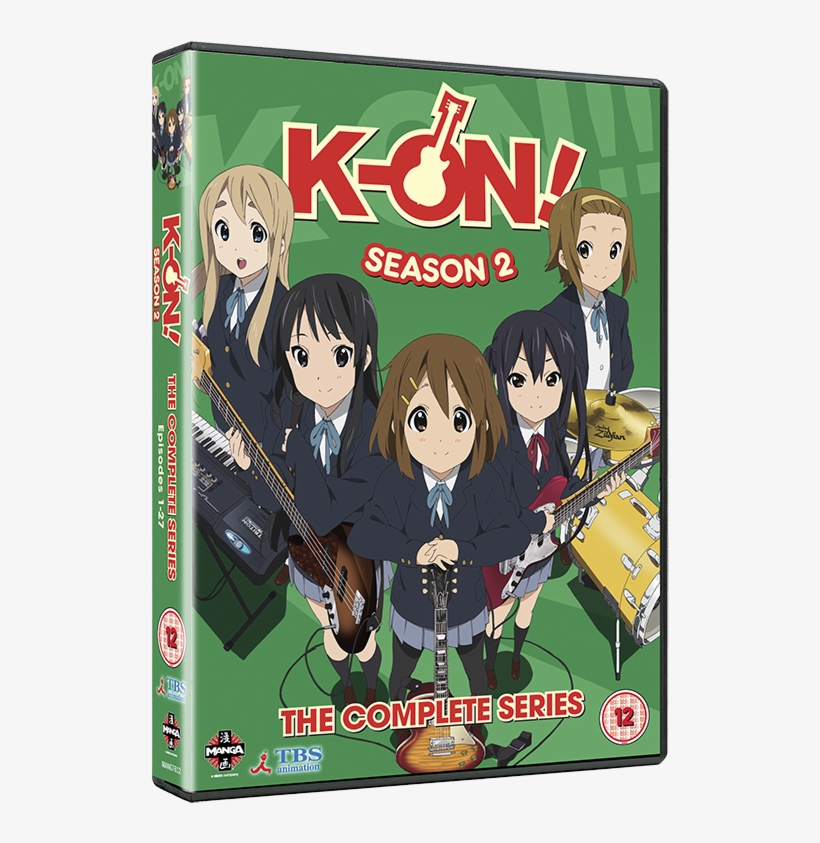 K-on! Season 2 Complete Collection Dvd, transparent png download