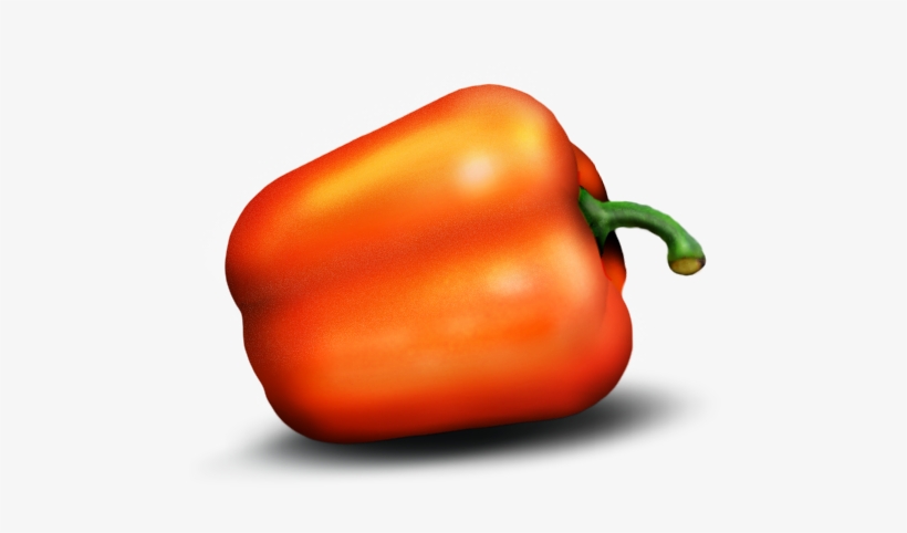 Pepper 4 - Red Bell Pepper, transparent png download