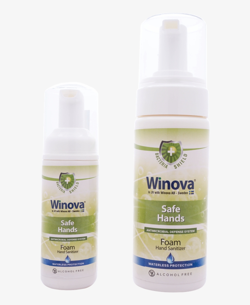 Buy Waterless Hand Sanitizer, Alcohol Free Hand Sanitizer - Bottle, transparent png download