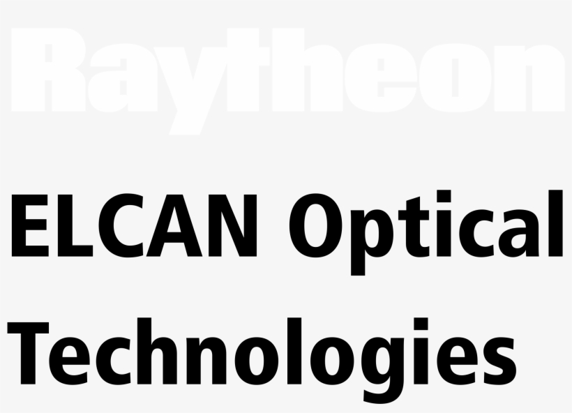 Raytheon Elcan Optical Technologies Logo Black And - Suez Water Technologies & Solutions, transparent png download