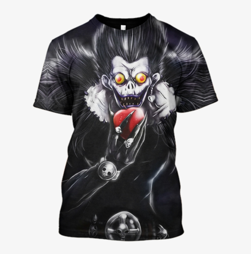 3d Death Note Ryuk Tshirt - Death Note Ryuk Art, transparent png download