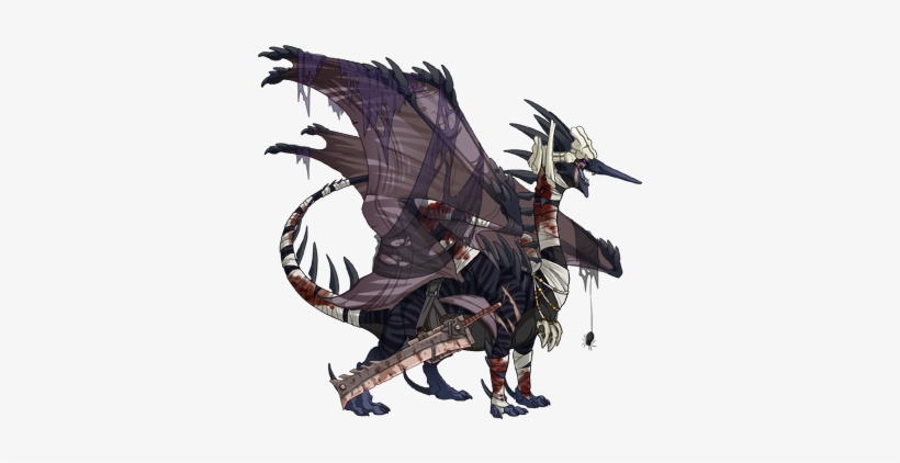 I'm Assuming He's Named After Ryuk From Death Note - Male Ridgeback Flight Rising, transparent png download